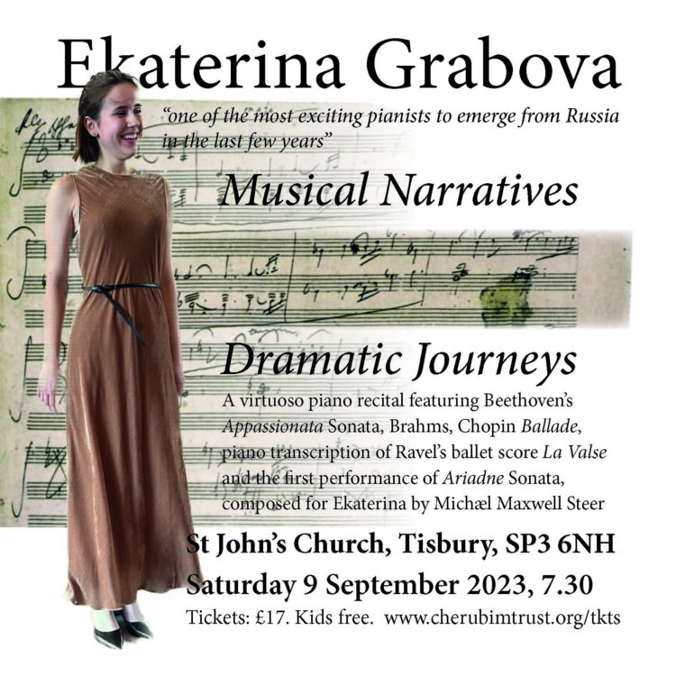 Musical Narratives – Dramatic Journey. Piano recital by Ekaterina Grabova